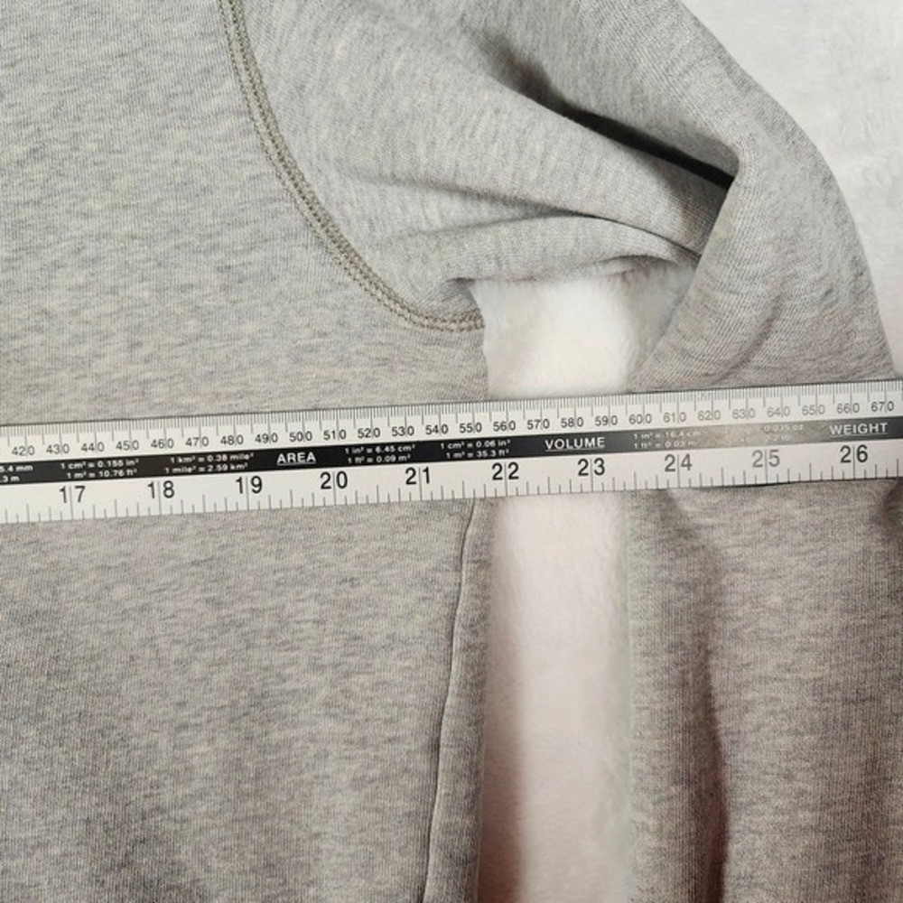 American Eagle Outfitters Hoodie Gray Bird Logo Pullover Sweatshirt Mens M - Picture 7 of 11